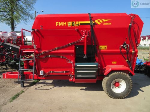 Fimaks Futtermischer FMHII 8m3/Mixer feeder/Carro mezclad - Remorcă distribuit furaje: Foto 4 Fimaks Futtermischer FMHII 8m3/Mixer feeder/Carro mezclad - Remorcă distribuit furaje: Foto 4