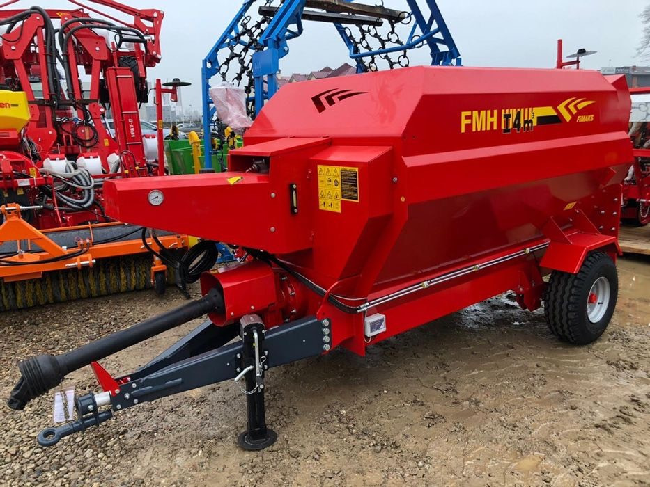 Fimaks Horizontales Futtermischwagen FIMAKS FMHI 4/Feed w - Remorcă distribuit furaje: Foto 5 Fimaks Horizontales Futtermischwagen FIMAKS FMHI 4/Feed w - Remorcă distribuit furaje: Foto 5