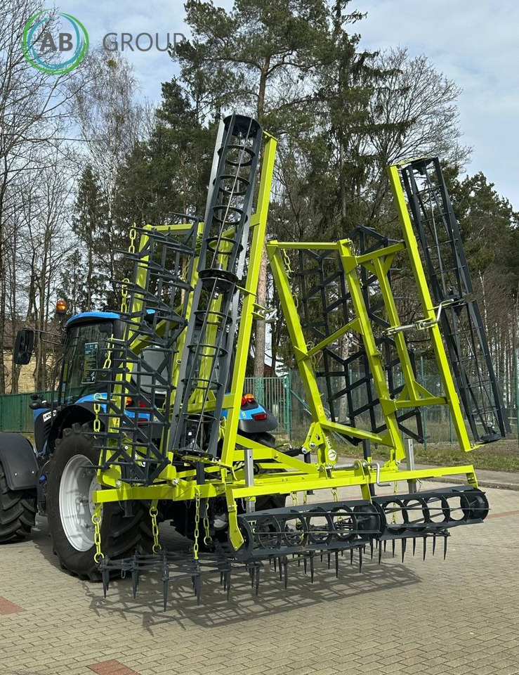 POM Augustów 7-field mounted tine harrow with string roller - Grapă: Foto 4 POM Augustów 7-field mounted tine harrow with string roller - Grapă: Foto 4