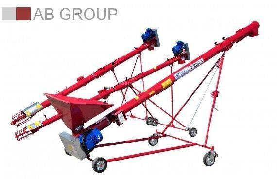 POM Augustów screw conveyor T 206/3 - Utilaje - după recoltare: Foto 2 POM Augustów screw conveyor T 206/3 - Utilaje - după recoltare: Foto 2