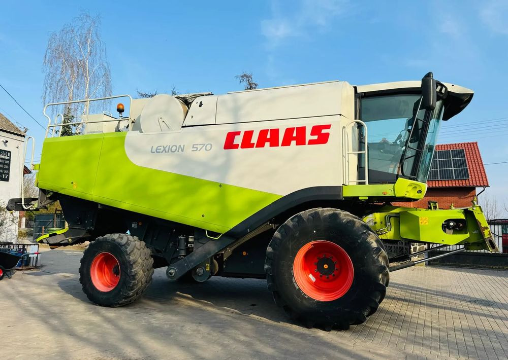 Claas Lexion 570 - Combină de recoltat cereale: Foto 1 Claas Lexion 570 - Combină de recoltat cereale: Foto 1