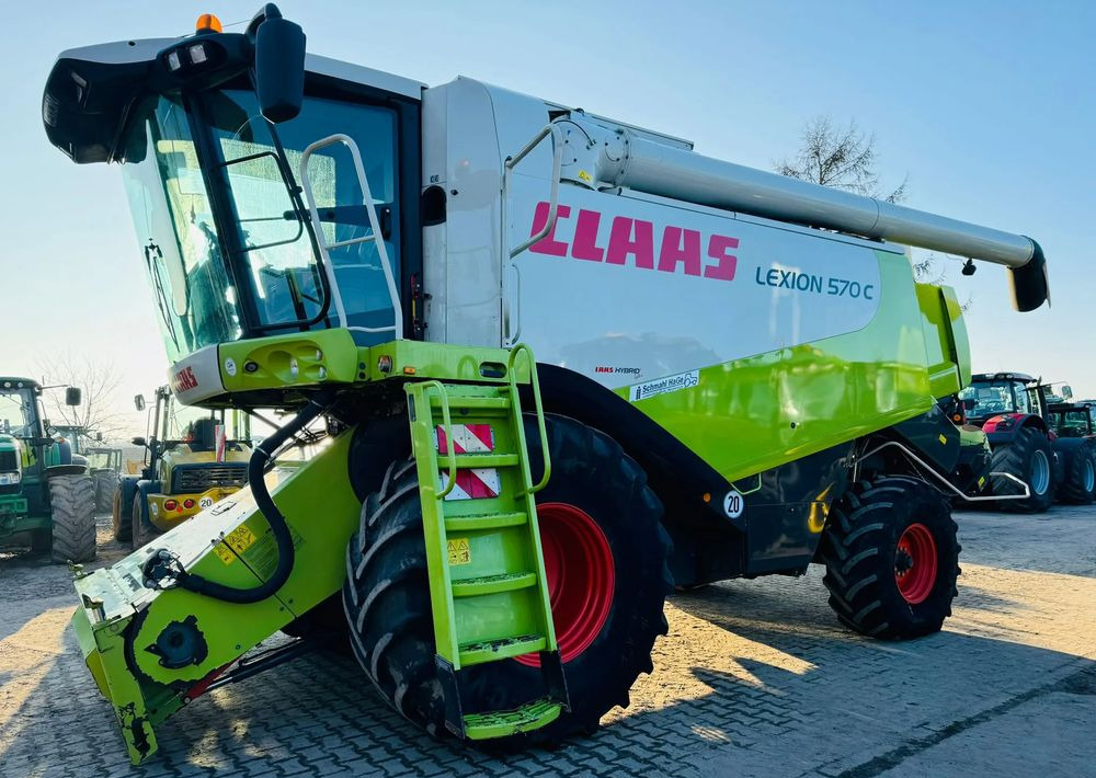 Claas Lexion 570C - Combină de recoltat cereale: Foto 4 Claas Lexion 570C - Combină de recoltat cereale: Foto 4