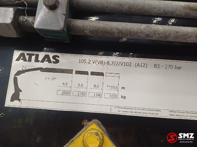 Braț Atlas Occ Autolaadkraan Atlas 105.2V + radio: Foto 7