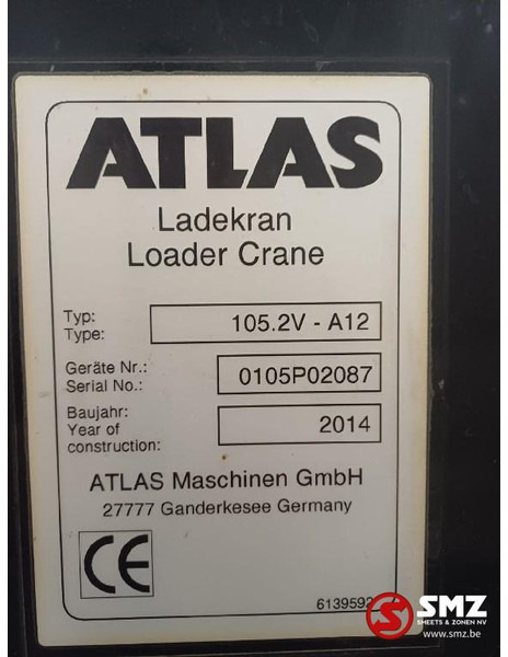 Braț Atlas Occ Autolaadkraan Atlas 105.2V + radio: Foto 6