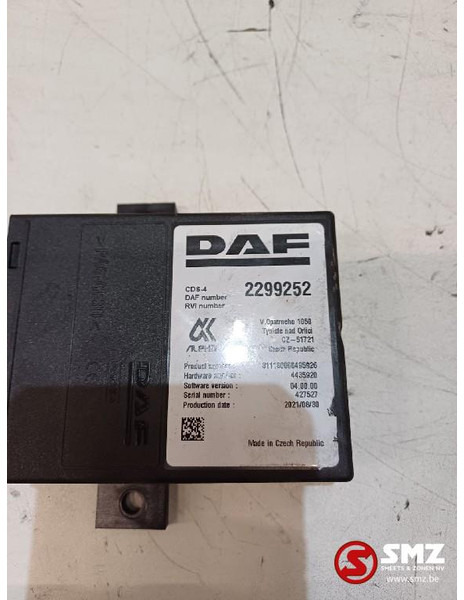 DAF Occ ECU CDS4 regeleenheid DAF - Calculator de bord pentru Camion: Foto 5 DAF Occ ECU CDS4 regeleenheid DAF - Calculator de bord pentru Camion: Foto 5