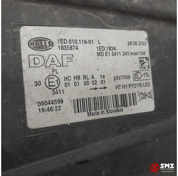 DAF Occ koplamp links DAF - Far pentru Camion: Foto 3 DAF Occ koplamp links DAF - Far pentru Camion: Foto 3