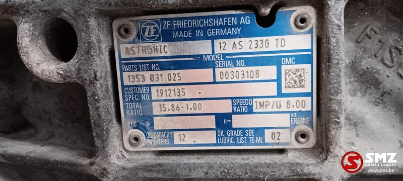 DAF Occ versnellingsbak 12AS2330TD DAF - Cutie de viteze pentru Camion: Foto 5 DAF Occ versnellingsbak 12AS2330TD DAF - Cutie de viteze pentru Camion: Foto 5