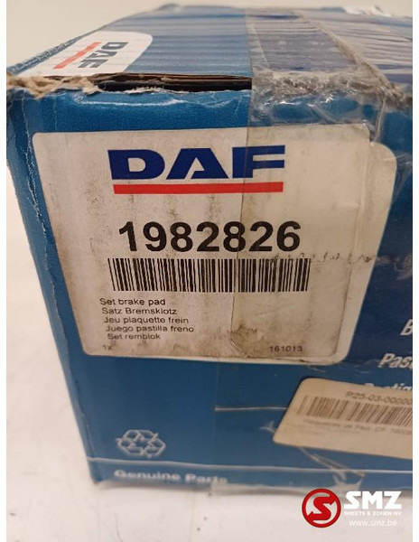 DAF Remblokkenset DAF - Plăcuțe frână pentru Camion: Foto 3 DAF Remblokkenset DAF - Plăcuțe frână pentru Camion: Foto 3