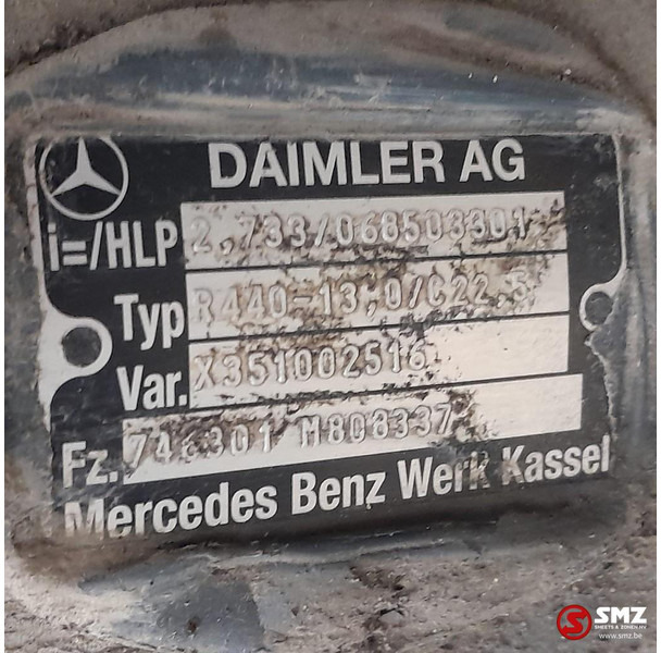 Mercedes-Benz Occ differentiëel R440-13A22.5 i=2,733 Mercedes - Diferențial pentru Camion: Foto 4 Mercedes-Benz Occ differentiëel R440-13A22.5 i=2,733 Mercedes - Diferențial pentru Camion: Foto 4