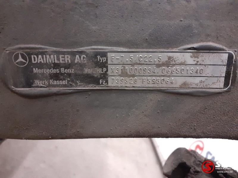 Mercedes-Benz Occ stuuras F-7,5/C22,5 Mercedes - Cadru/ Şasiu pentru Camion: Foto 5 Mercedes-Benz Occ stuuras F-7,5/C22,5 Mercedes - Cadru/ Şasiu pentru Camion: Foto 5