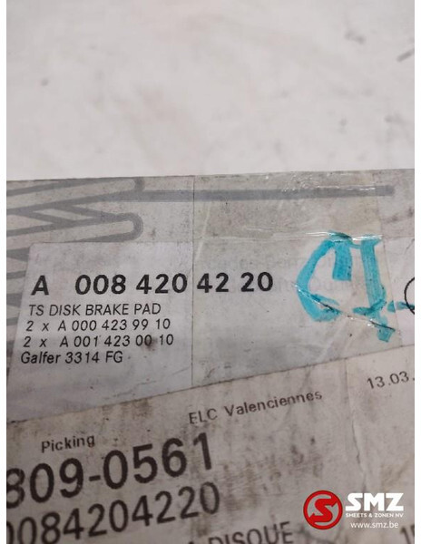 Mercedes-Benz Set remblokken mercedes sprinter w909 a0084204220 - Plăcuțe frână pentru Camion: Foto 2 Mercedes-Benz Set remblokken mercedes sprinter w909 a0084204220 - Plăcuțe frână pentru Camion: Foto 2