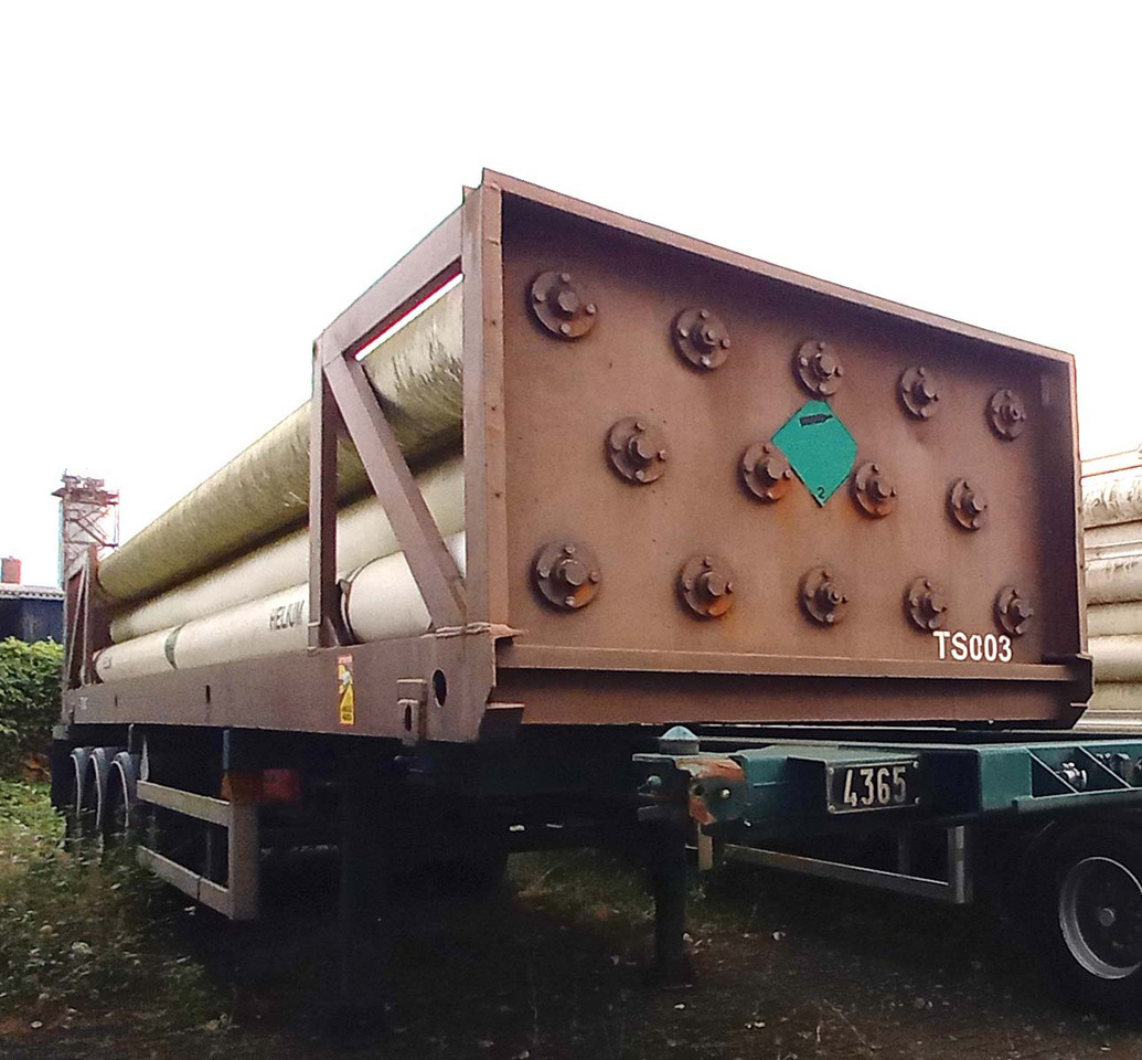 FRUEHAUF Gas, compressed helium, hydrogen, Wasserstoff, 196 bar - Semiremorcă cisternă: Foto 1 FRUEHAUF Gas, compressed helium, hydrogen, Wasserstoff, 196 bar - Semiremorcă cisternă: Foto 1