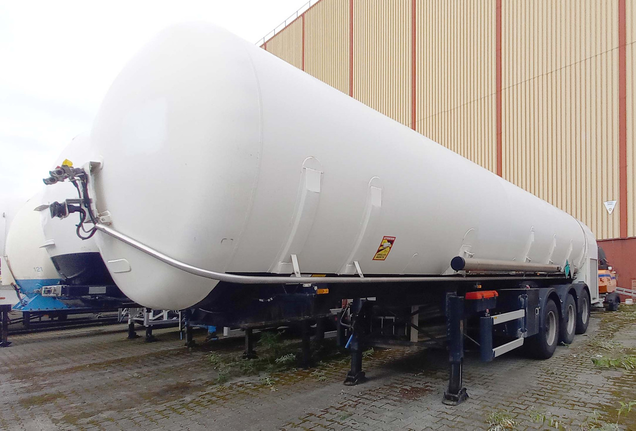 GOFA Gas tank semi-trailer cryogenic used for nitrogen, argon, oxygen, LIN, LOX, LAR - Semiremorcă cisternă: Foto 2 GOFA Gas tank semi-trailer cryogenic used for nitrogen, argon, oxygen, LIN, LOX, LAR - Semiremorcă cisternă: Foto 2