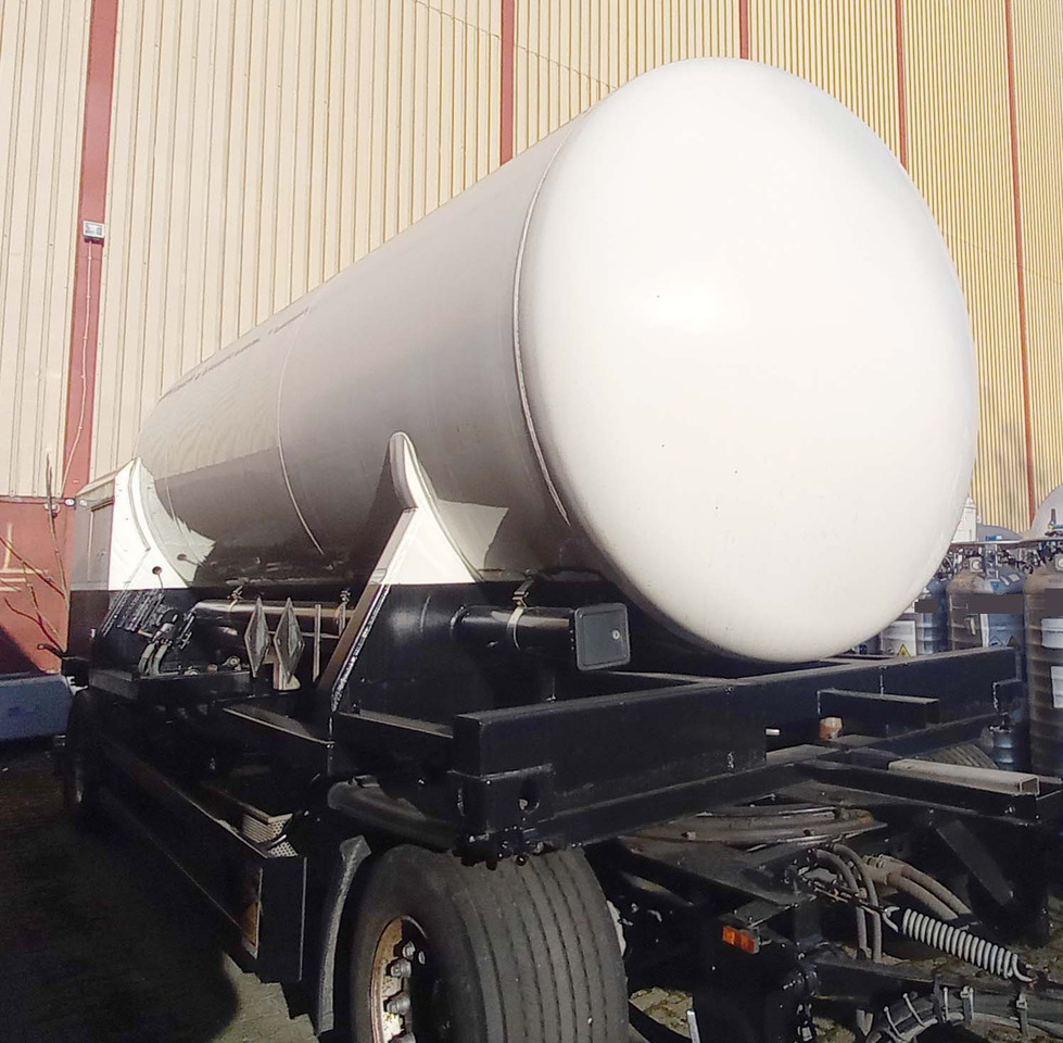 GOFA Gas tank trailer cryogenic used for oxygen, nitrogen, argon, gas. - Semiremorcă cisternă: Foto 3 GOFA Gas tank trailer cryogenic used for oxygen, nitrogen, argon, gas. - Semiremorcă cisternă: Foto 3