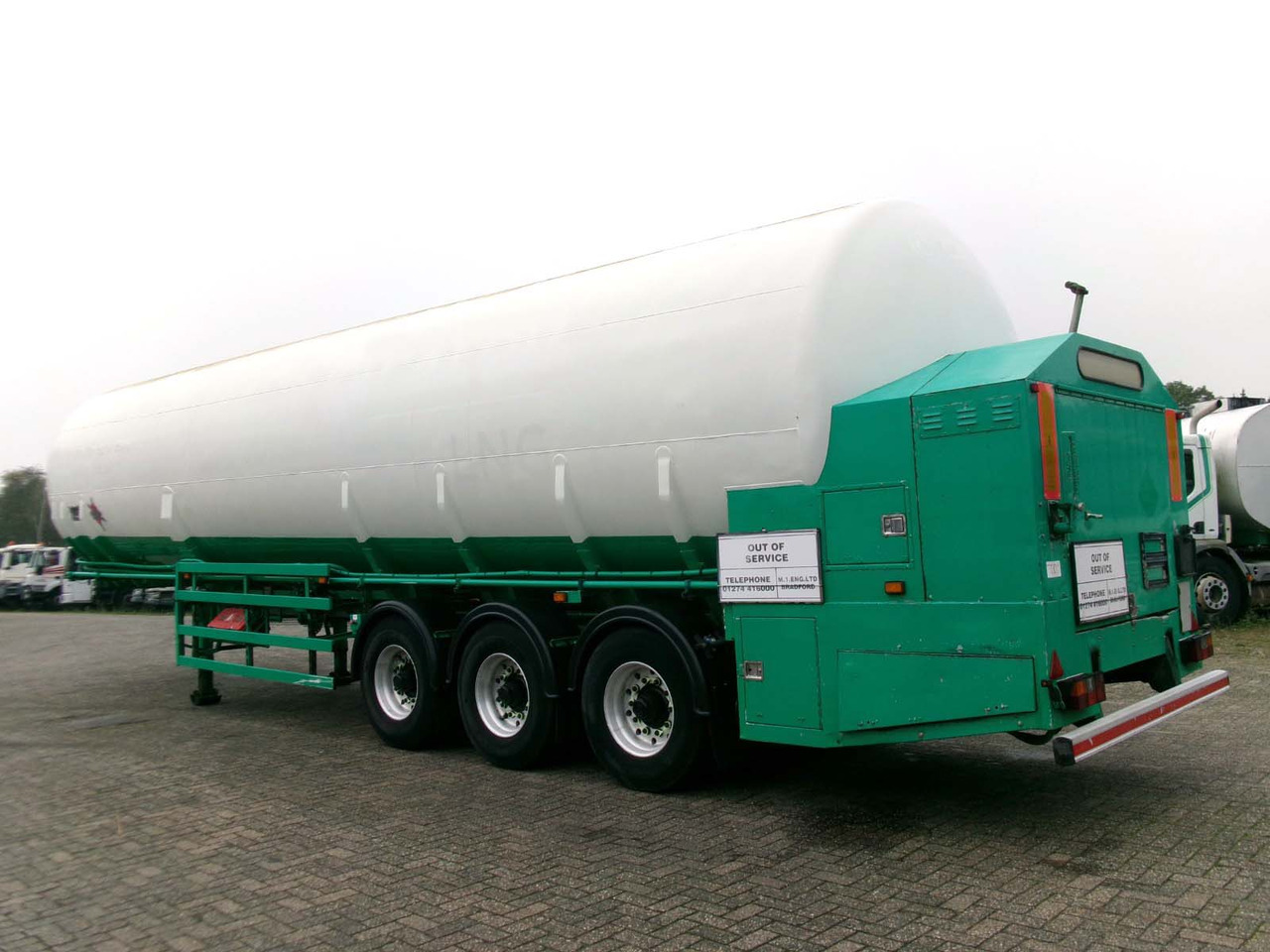 M1 Engineering Gas tank semi-trailer cryogenic used for LNG Methan Methane - Semiremorcă cisternă: Foto 4 M1 Engineering Gas tank semi-trailer cryogenic used for LNG Methan Methane - Semiremorcă cisternă: Foto 4