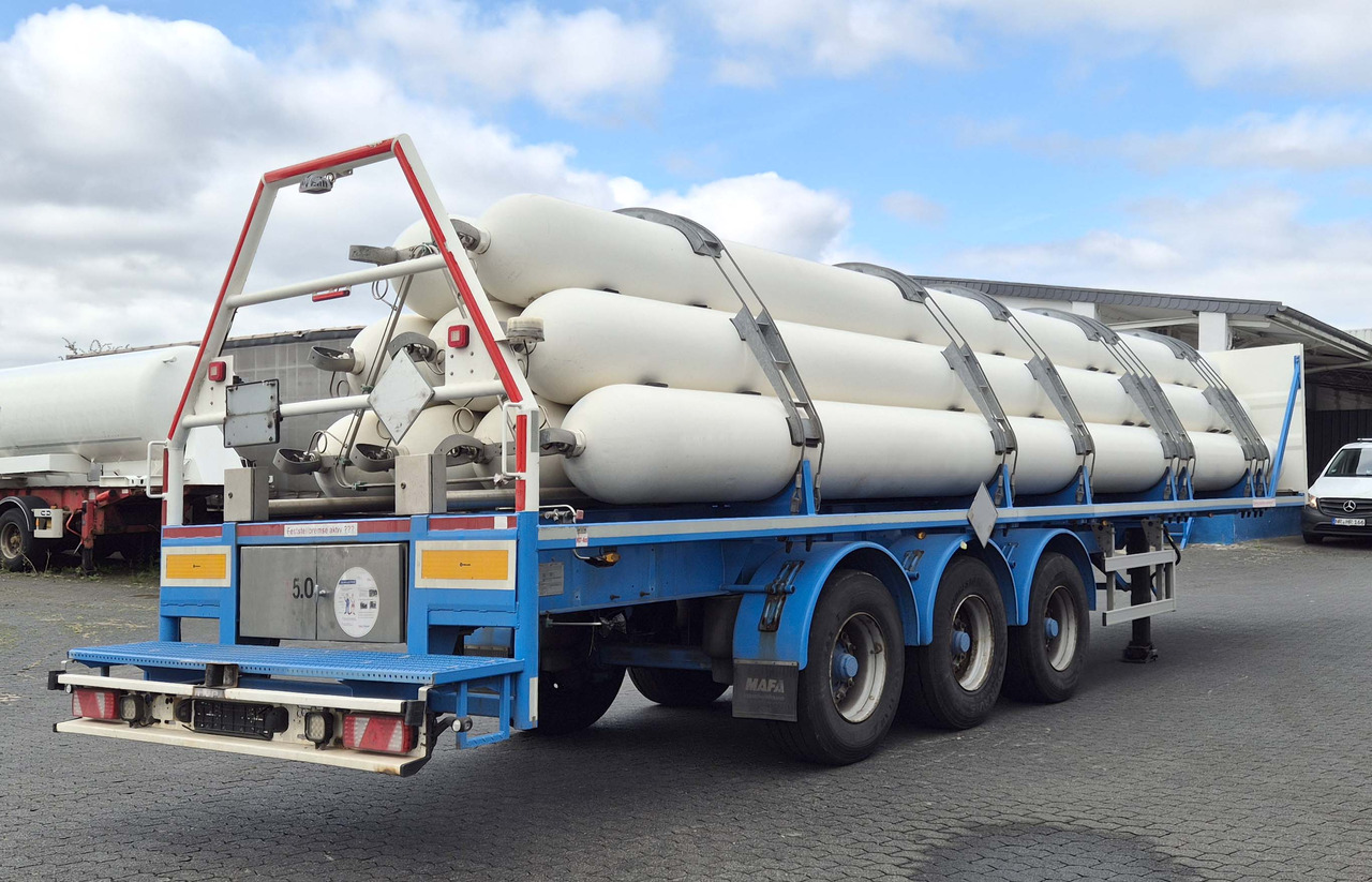 MAFA Gas tank tube semi-trailer used for compressed helium, hydrogen, Wasserstoff, methane, CNG - Semiremorcă cisternă: Foto 3 MAFA Gas tank tube semi-trailer used for compressed helium, hydrogen, Wasserstoff, methane, CNG - Semiremorcă cisternă: Foto 3