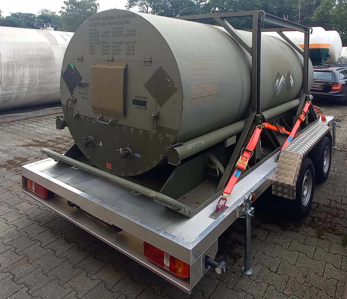 New Aurepa ADR Trailer tank nitrogen, oxygen, argon, gas, cryogenics CRYOBASE tanker - Remorcă cisternă: Foto 4 New Aurepa ADR Trailer tank nitrogen, oxygen, argon, gas, cryogenics CRYOBASE tanker - Remorcă cisternă: Foto 4