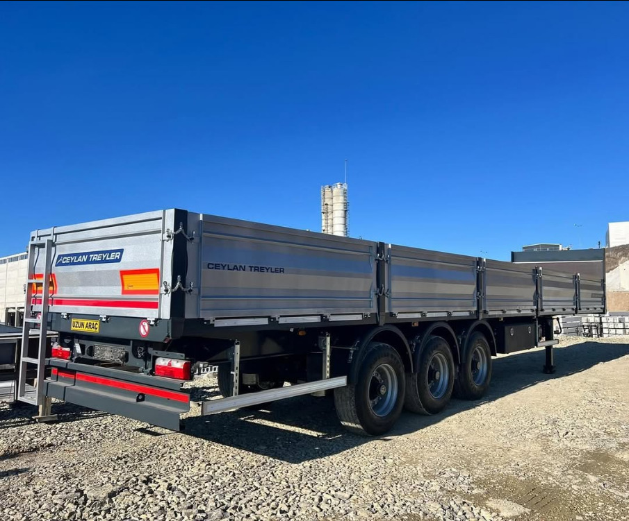 CEYLAN 3 AXLES FLATBED&PLATFORM WITH SIDE COVER - Semiremorcă platformă: Foto 2 CEYLAN 3 AXLES FLATBED&PLATFORM WITH SIDE COVER - Semiremorcă platformă: Foto 2