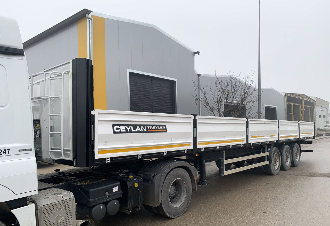 CEYLAN 3 AXLES FLATBED&PLATFORM WITH SIDE COVER - Semiremorcă platformă: Foto 4 CEYLAN 3 AXLES FLATBED&PLATFORM WITH SIDE COVER - Semiremorcă platformă: Foto 4