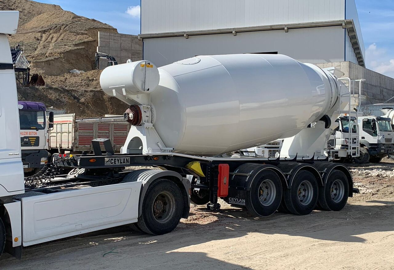 Semiremorcă basculantă nou CEYLAN 35-40 M3 4 AXLE TIPPER: Foto 12