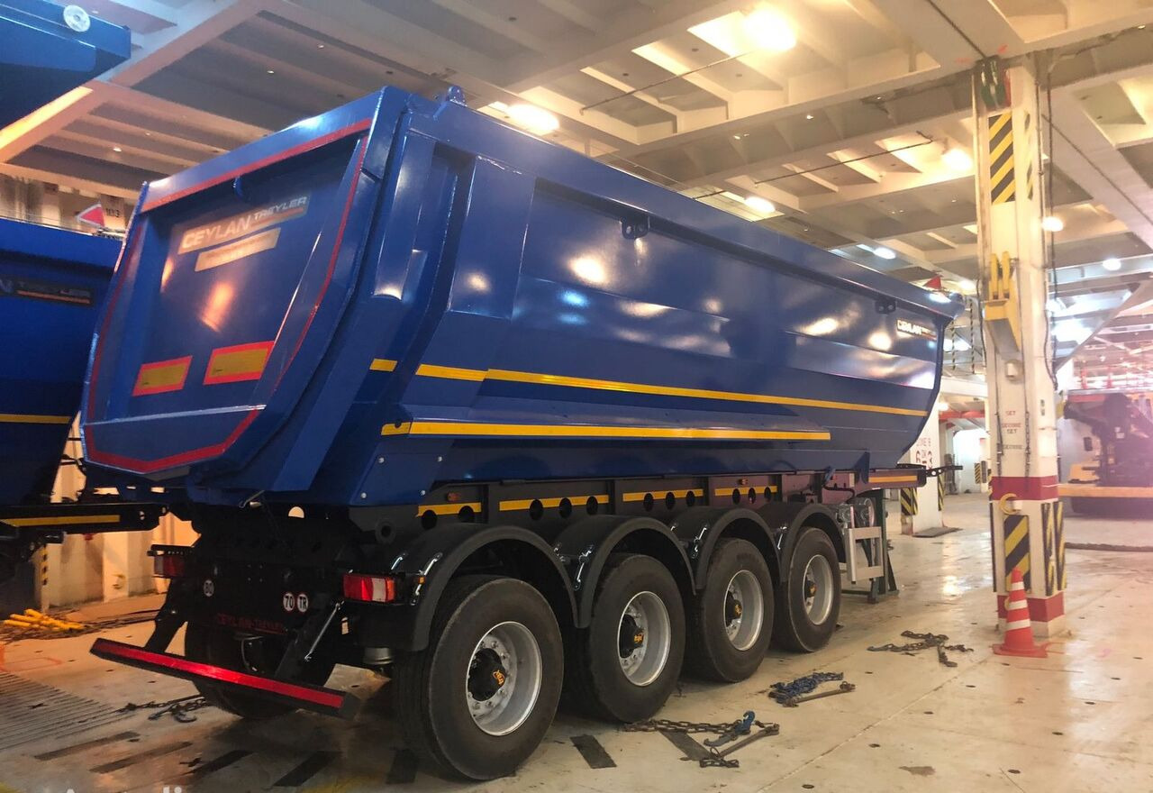 Semiremorcă basculantă nou CEYLAN 35-40 M3 4 AXLE TIPPER: Foto 11