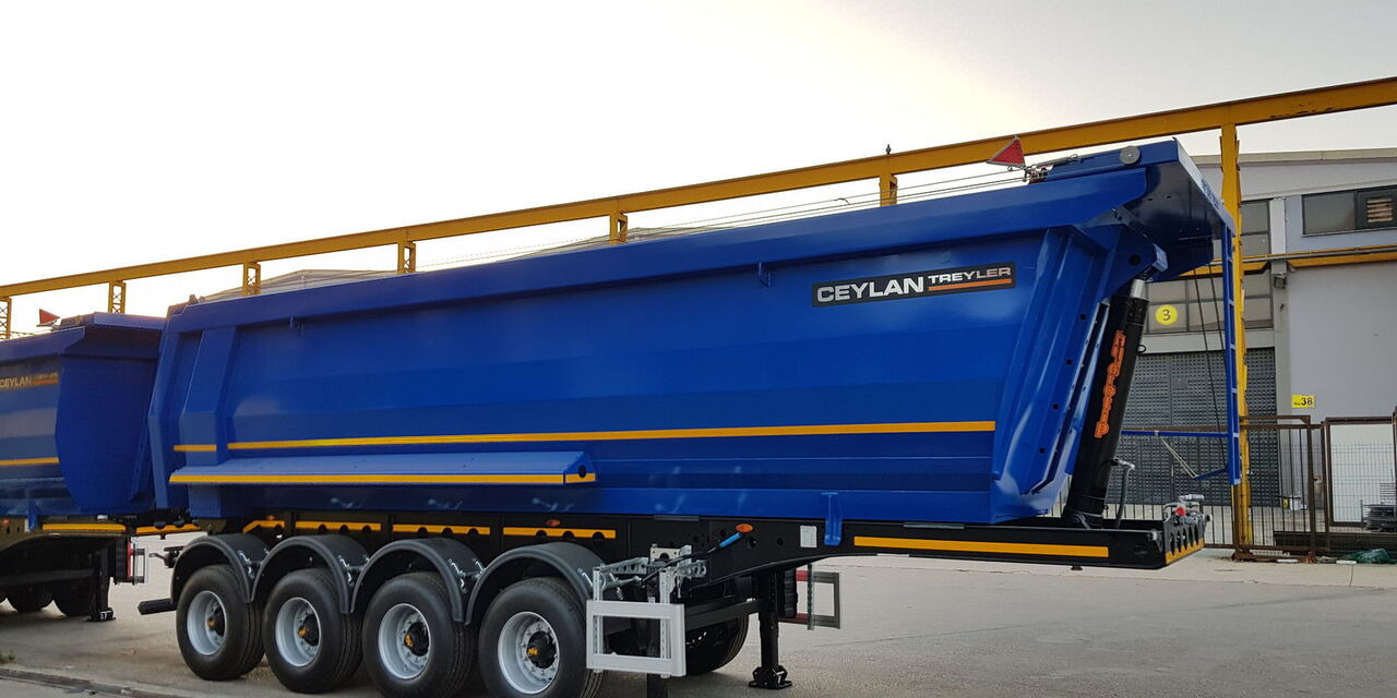 Semiremorcă basculantă nou CEYLAN 35-40 M3 4 AXLE TIPPER: Foto 6
