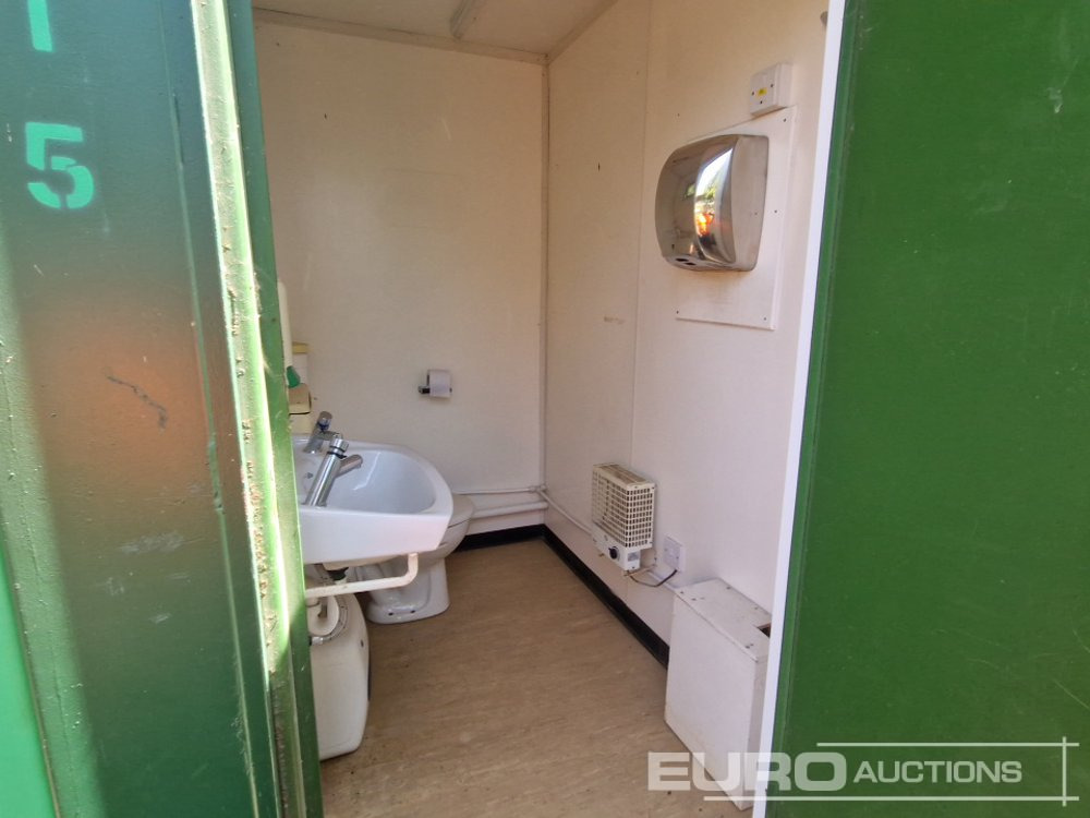 Container maritim 12' x 8' Toilet (Cannot Be Reconsigned): Foto 6