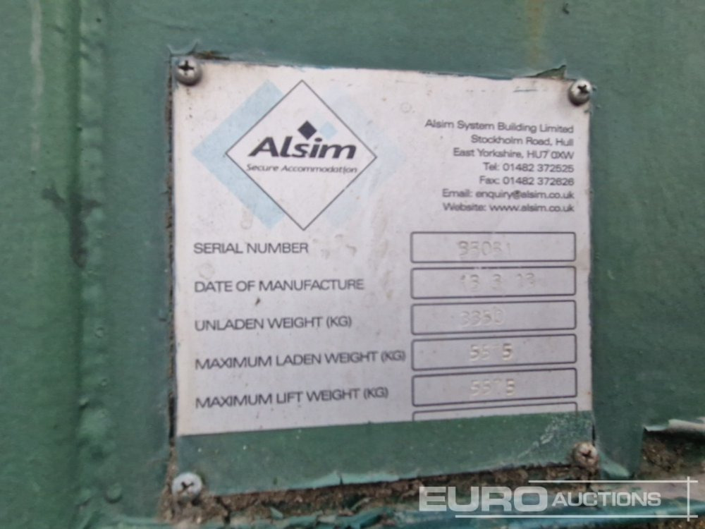 Container maritim 16' x 8 Toilet Container (Cannot Be Reconsigned): Foto 15