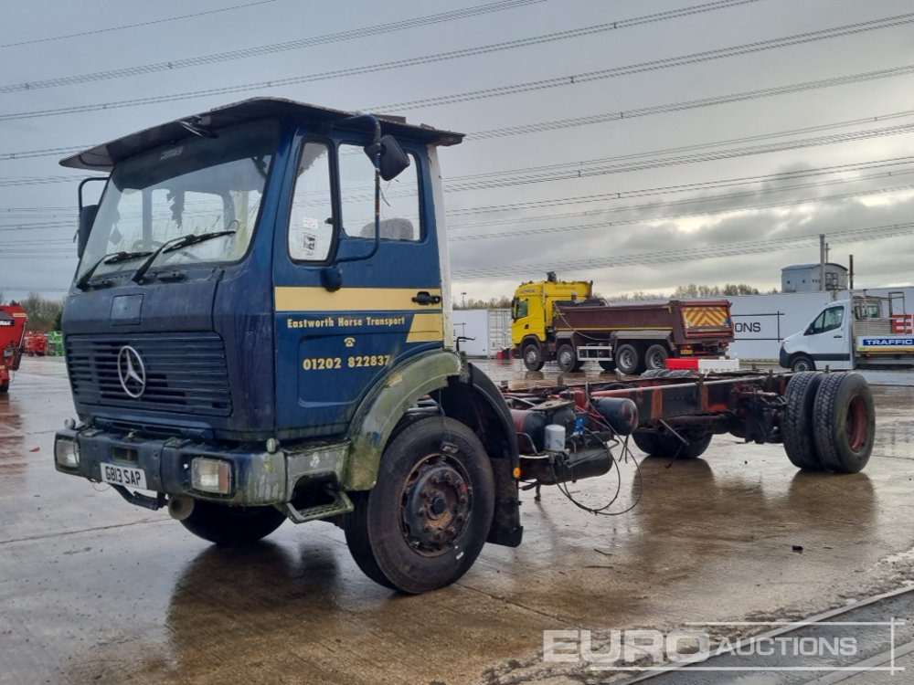 1989 Mercedes 1617 - Camion şasiu: Foto 1 1989 Mercedes 1617 - Camion şasiu: Foto 1