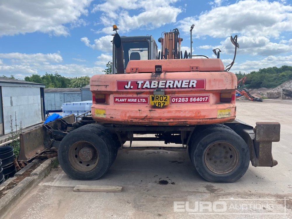 2002 Fiat Hitachi EX135W - Excavator pe roţi: Foto 4 2002 Fiat Hitachi EX135W - Excavator pe roţi: Foto 4