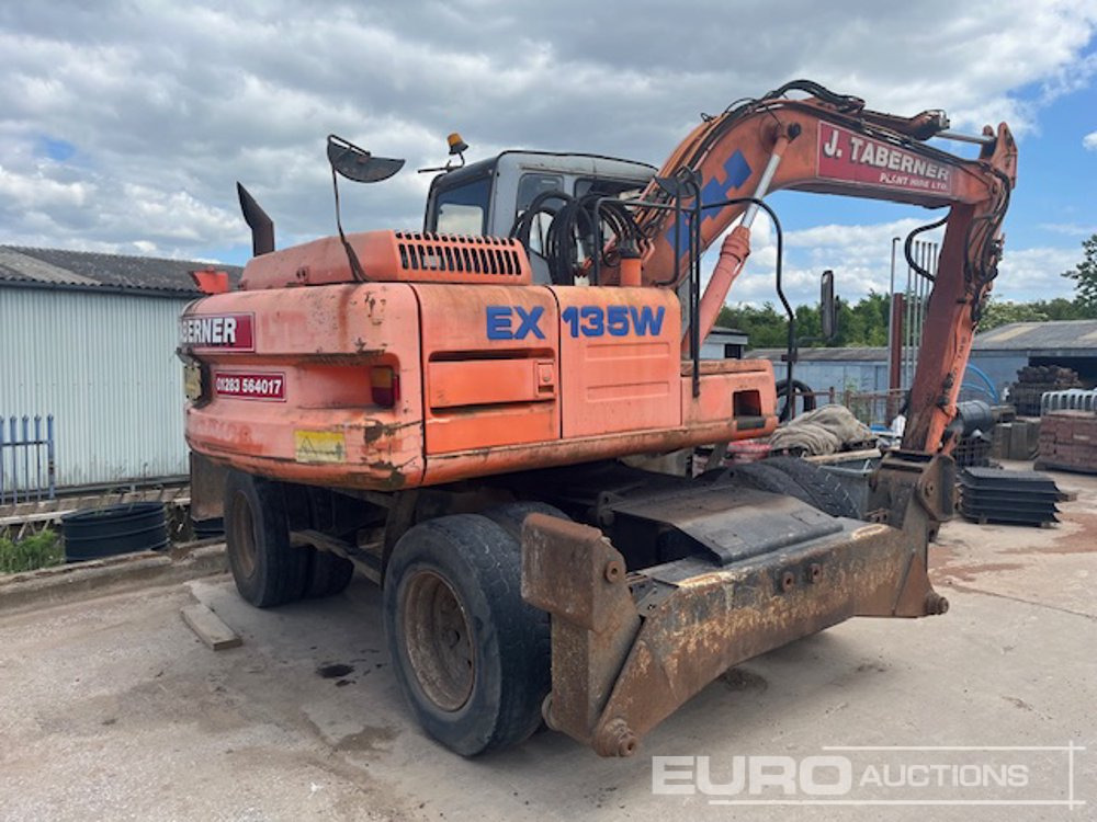 2002 Fiat Hitachi EX135W - Excavator pe roţi: Foto 5 2002 Fiat Hitachi EX135W - Excavator pe roţi: Foto 5