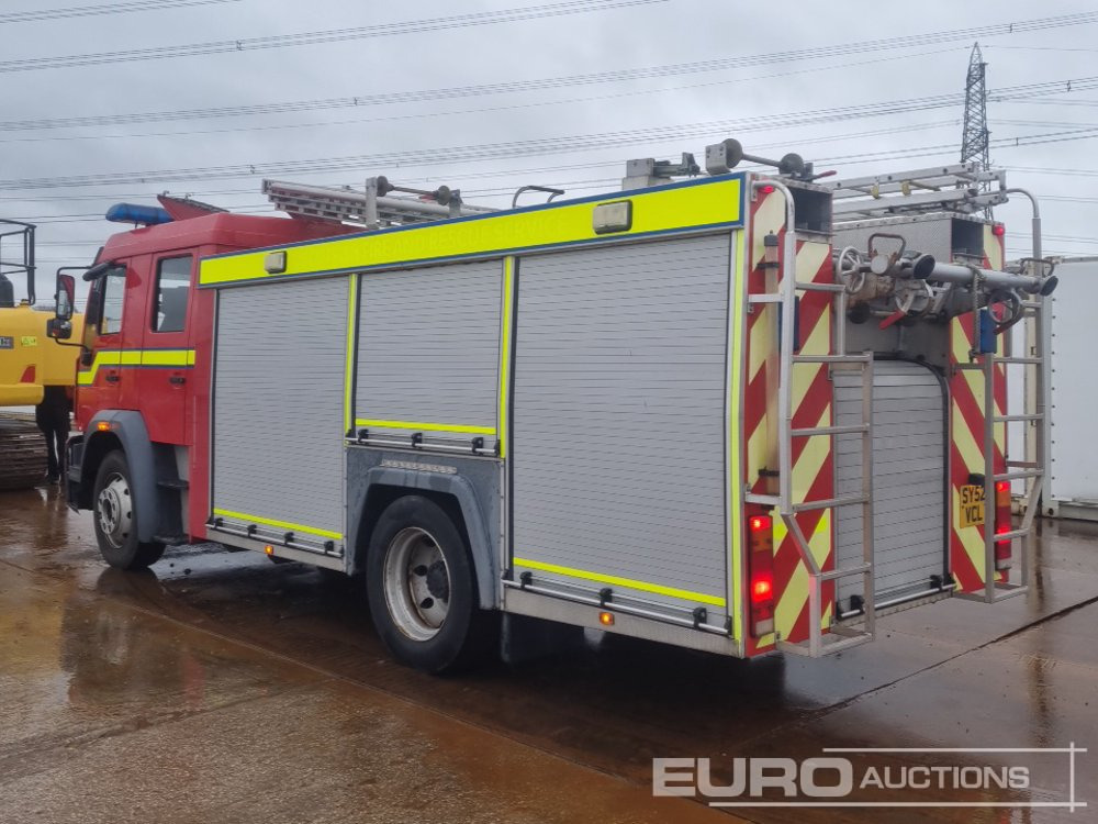 2002 MAN 4x2 Fire Engine, Automatic Gearbox (Reg. Docs. Available) - Autospeciala de stins incendii: Foto 3 2002 MAN 4x2 Fire Engine, Automatic Gearbox (Reg. Docs. Available) - Autospeciala de stins incendii: Foto 3