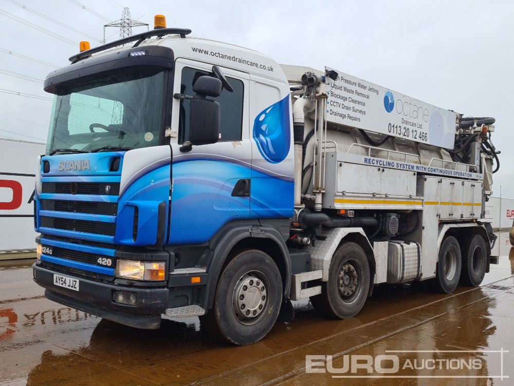 2005 Scania R124 - Camion cisternă: Foto 1 2005 Scania R124 - Camion cisternă: Foto 1