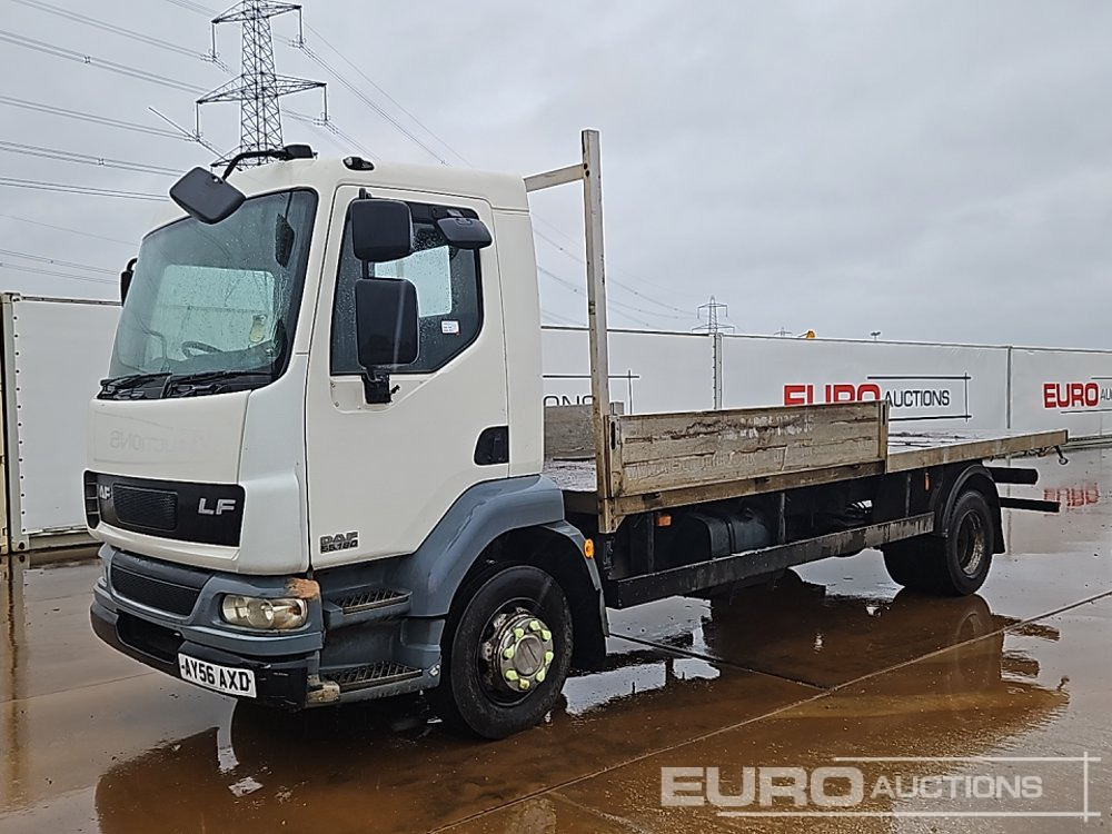 2006 DAF 55.180 - Camion platformă: Foto 1 2006 DAF 55.180 - Camion platformă: Foto 1
