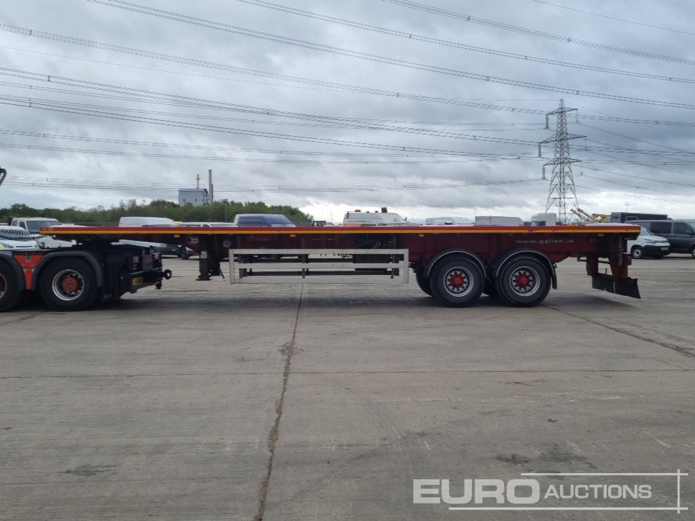 2007 Slemish Trailers EXT 20 BPW2 - Semiremorcă platformă: Foto 2 2007 Slemish Trailers EXT 20 BPW2 - Semiremorcă platformă: Foto 2