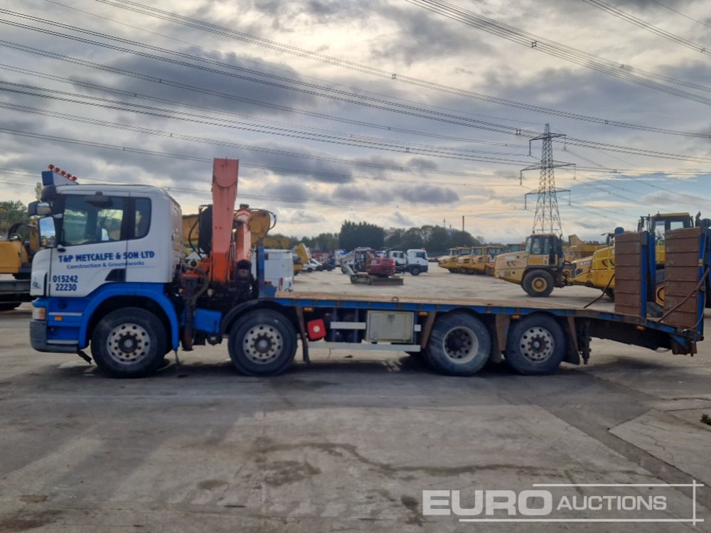 2008 Scania P340 - Camion transport auto, Camion cu macara: Foto 2 2008 Scania P340 - Camion transport auto, Camion cu macara: Foto 2