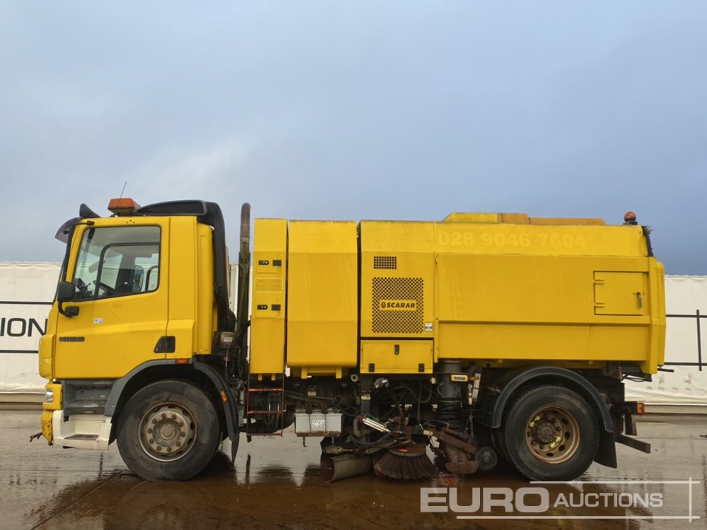 2009 DAF CF - Măturătoare stradală: Foto 2 2009 DAF CF - Măturătoare stradală: Foto 2