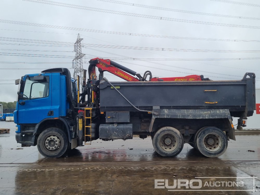 2010 DAF CF310 - Camion basculantă, Camion cu macara: Foto 2 2010 DAF CF310 - Camion basculantă, Camion cu macara: Foto 2