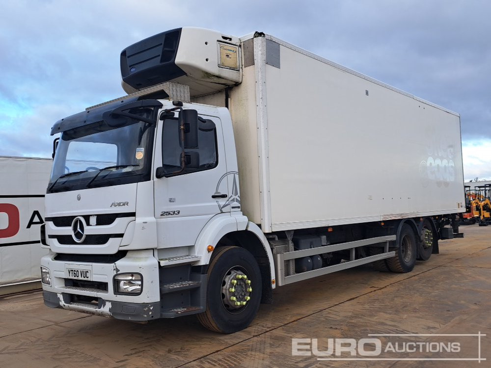 2010 Mercedes Axor 2533 - Camion frigider: Foto 1 2010 Mercedes Axor 2533 - Camion frigider: Foto 1