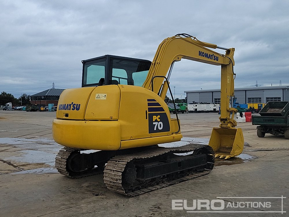 2011 Komatsu PC70-8 - Mini excavator: Foto 5 2011 Komatsu PC70-8 - Mini excavator: Foto 5