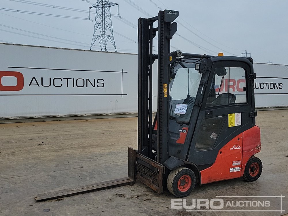 2011 Linde H18D-01 - Motostivuitor: Foto 1 2011 Linde H18D-01 - Motostivuitor: Foto 1