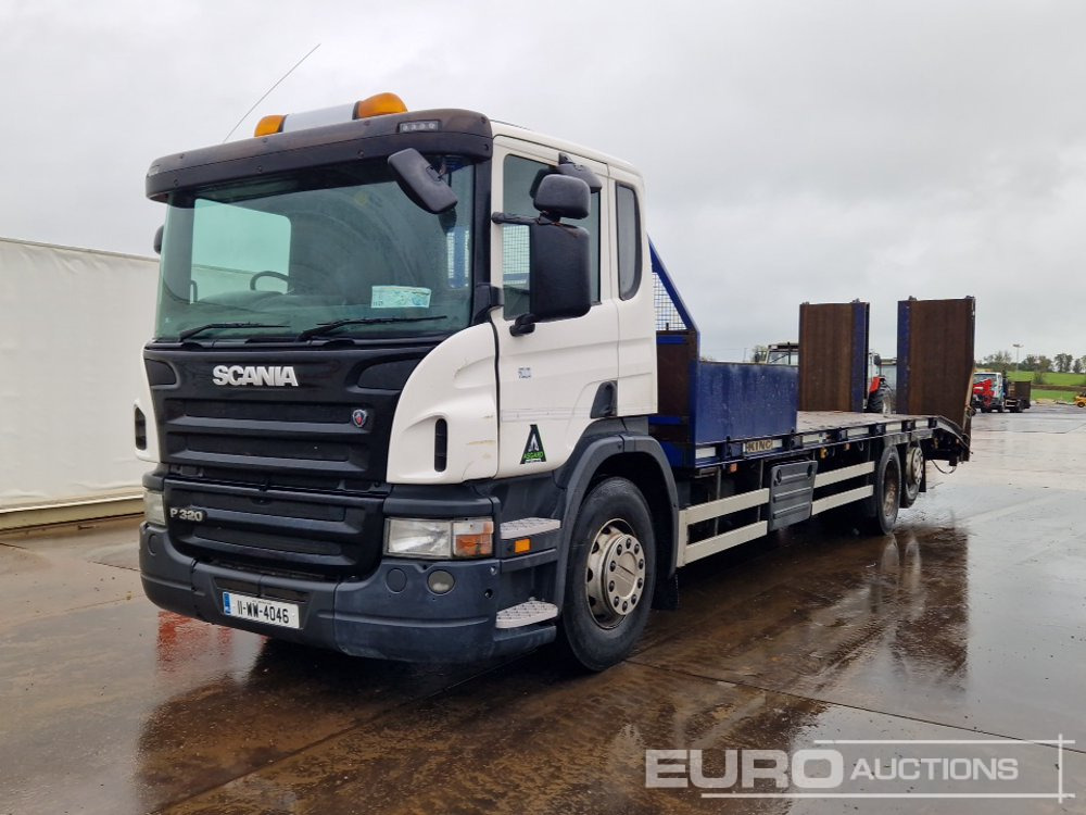 2011 Scania P320 - Camion platformă: Foto 1 2011 Scania P320 - Camion platformă: Foto 1