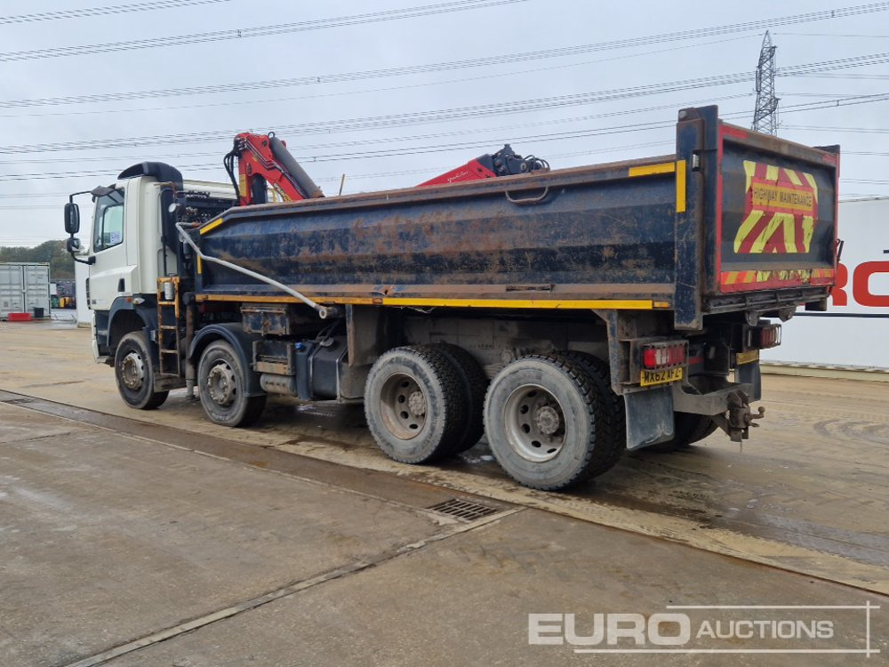 2012 DAF 85.360 - Camion basculantă, Camion cu macara: Foto 3 2012 DAF 85.360 - Camion basculantă, Camion cu macara: Foto 3