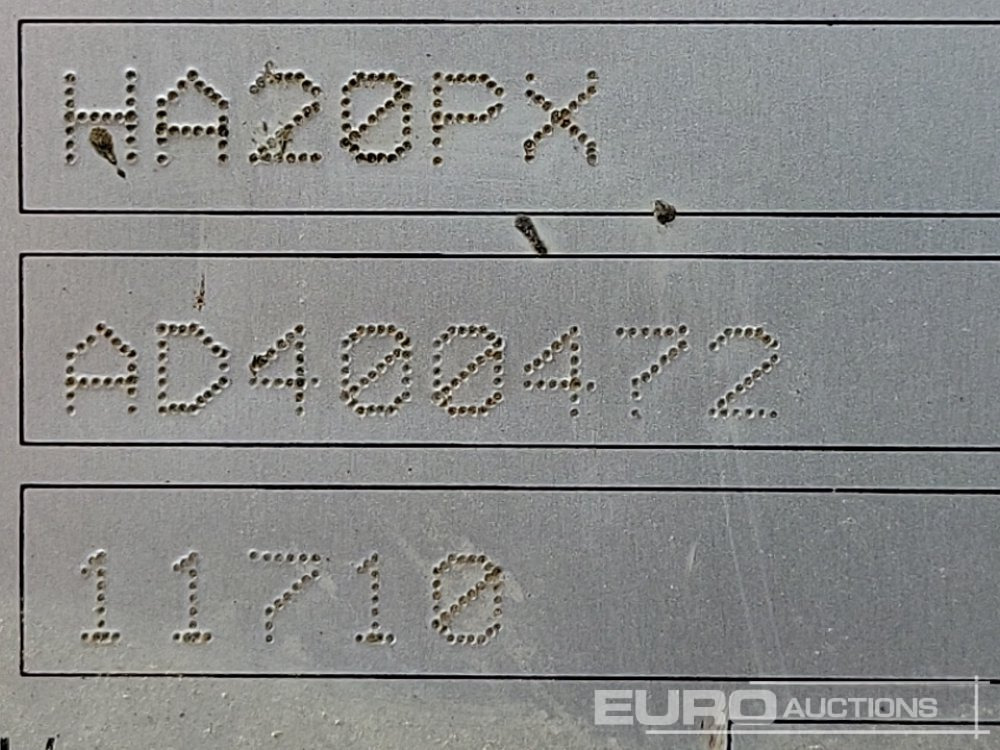 Autopropulsată platformă 2012 Haulotte HA20PX: Foto 44