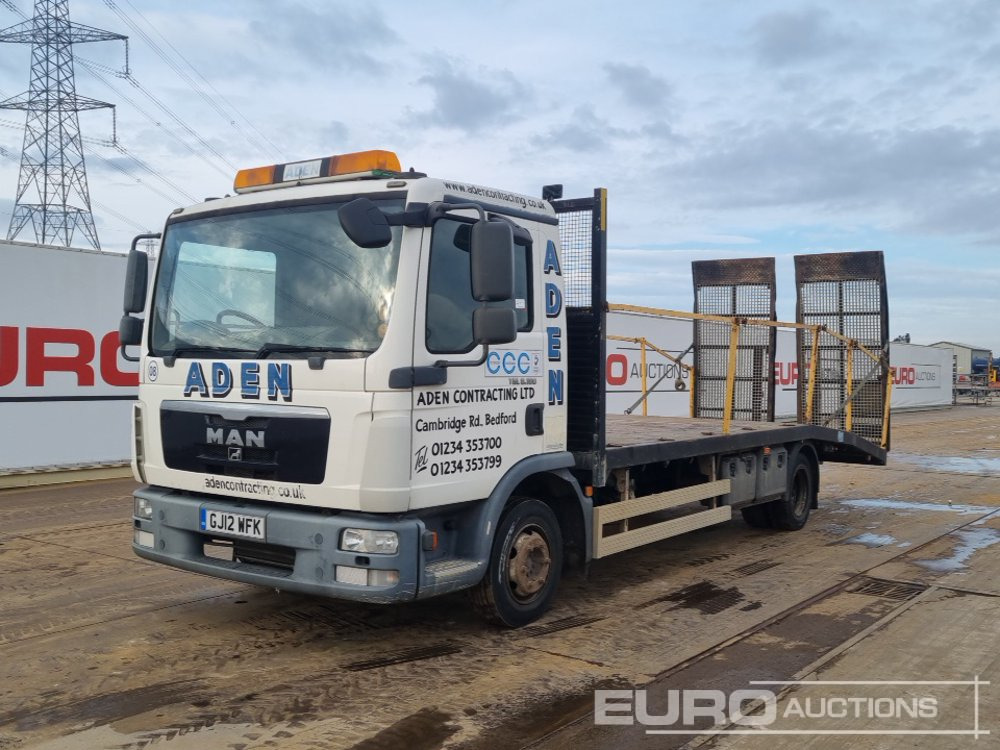 2012 MAN TGL 8.180 - Camion platformă: Foto 1 2012 MAN TGL 8.180 - Camion platformă: Foto 1