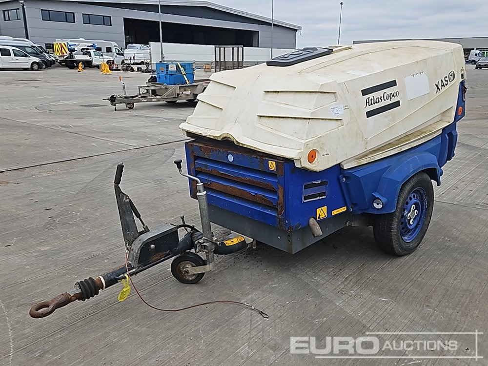 2013 Atlas Copco XAS67 130CFM - Compresor de aer: Foto 1 2013 Atlas Copco XAS67 130CFM - Compresor de aer: Foto 1
