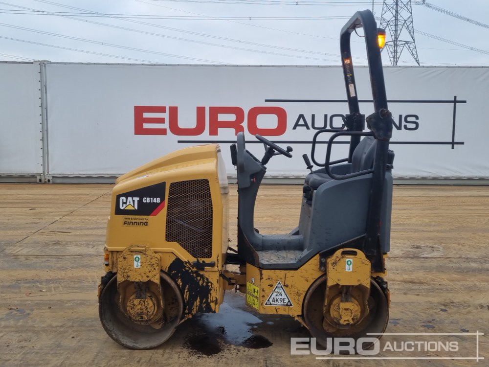 2013 CAT CB14B - Cilindru compactor: Foto 2 2013 CAT CB14B - Cilindru compactor: Foto 2