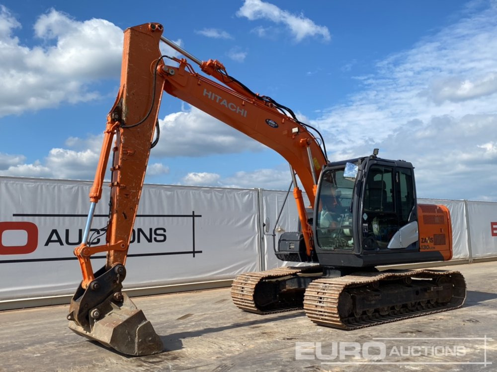2013 Hitachi ZX130LCN-5B - Excavator pe şenile: Foto 1 2013 Hitachi ZX130LCN-5B - Excavator pe şenile: Foto 1
