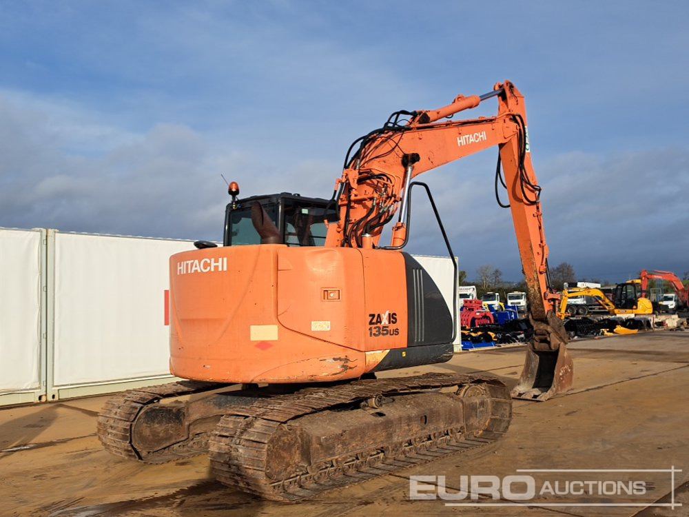 2013 Hitachi ZX135US-5B - Excavator pe şenile: Foto 5 2013 Hitachi ZX135US-5B - Excavator pe şenile: Foto 5