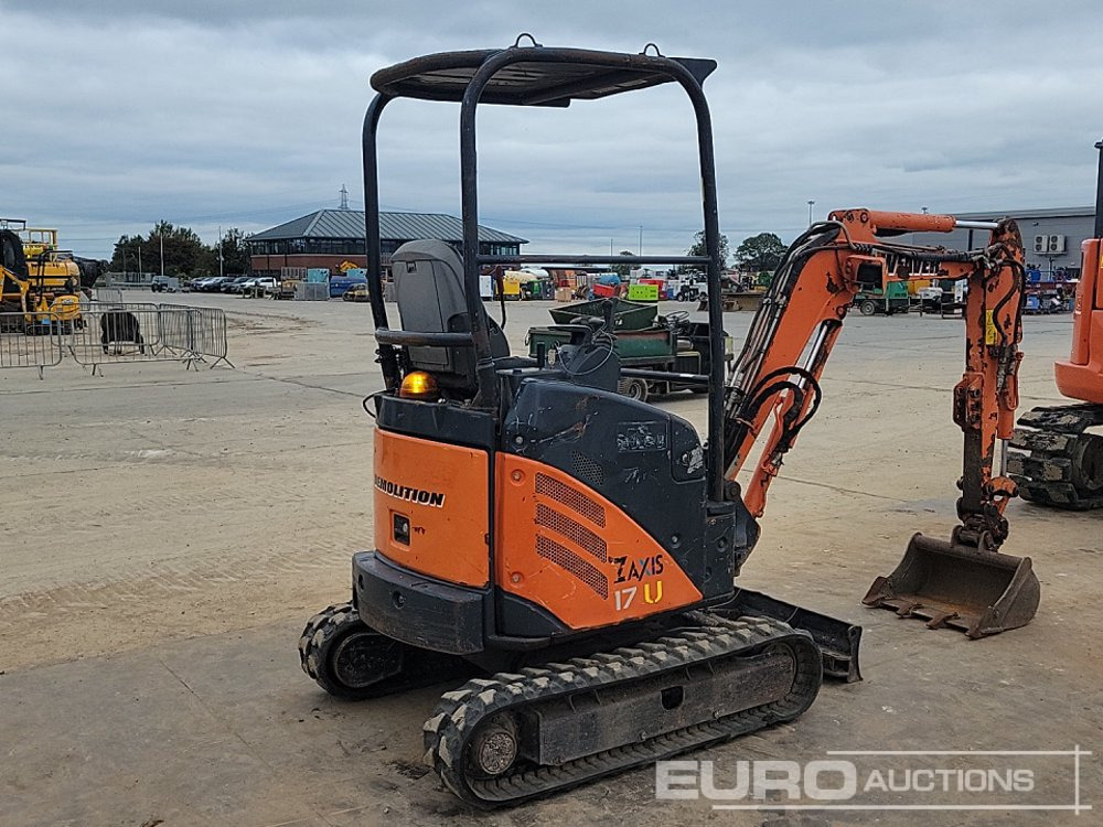 2013 Hitachi ZX17U-2 YLR - Mini excavator: Foto 5 2013 Hitachi ZX17U-2 YLR - Mini excavator: Foto 5
